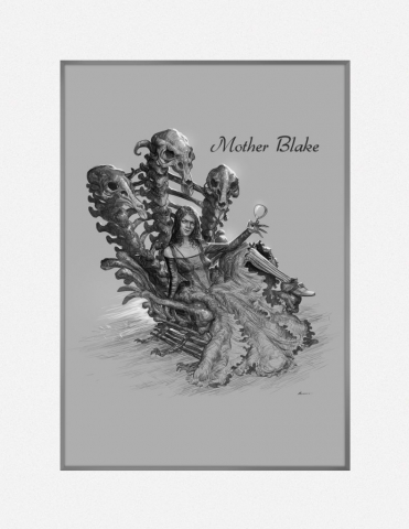 Mother Blake upon the Rat Bone Throne